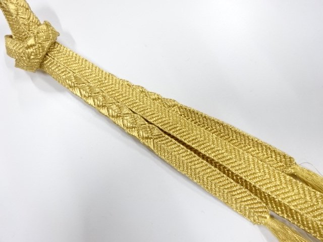 JAPANESE KIMONO / HAND-TIED OBIJIME